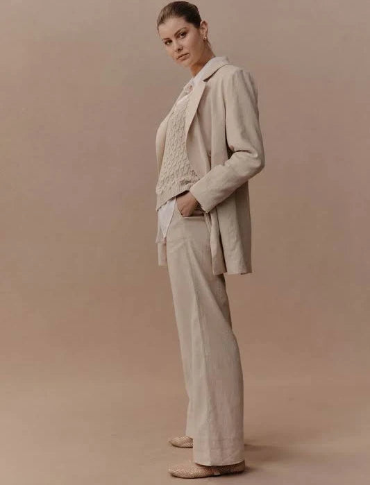 Laax Relaxed Pant - Ecru