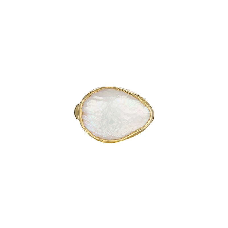 Of The Sea Baroque Pearl Ring