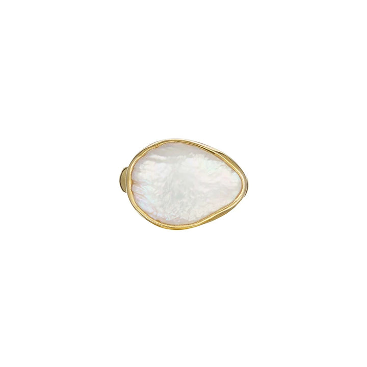Of The Sea Baroque Pearl Ring