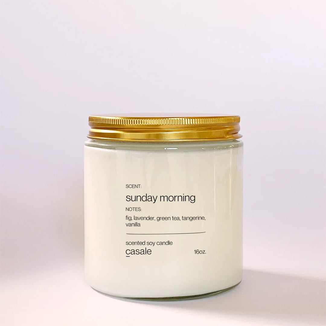 Sunday Morning Double Wicked Soy Candle (16oz / 453g)