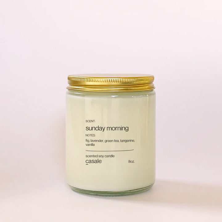 Sunday Morning Single Wicked Soy Candle (8oz / 226g)
