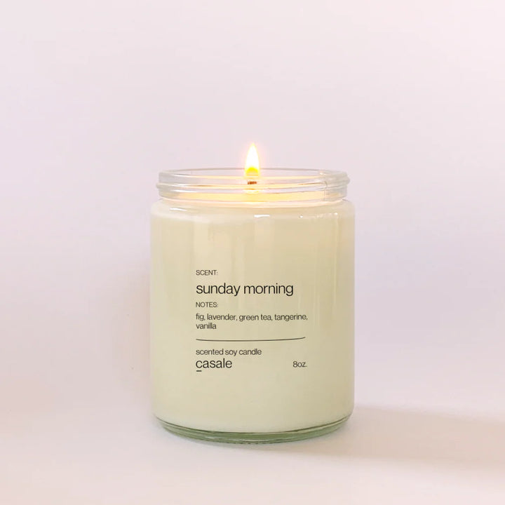 Sunday Morning Single Wicked Soy Candle (8oz / 226g)