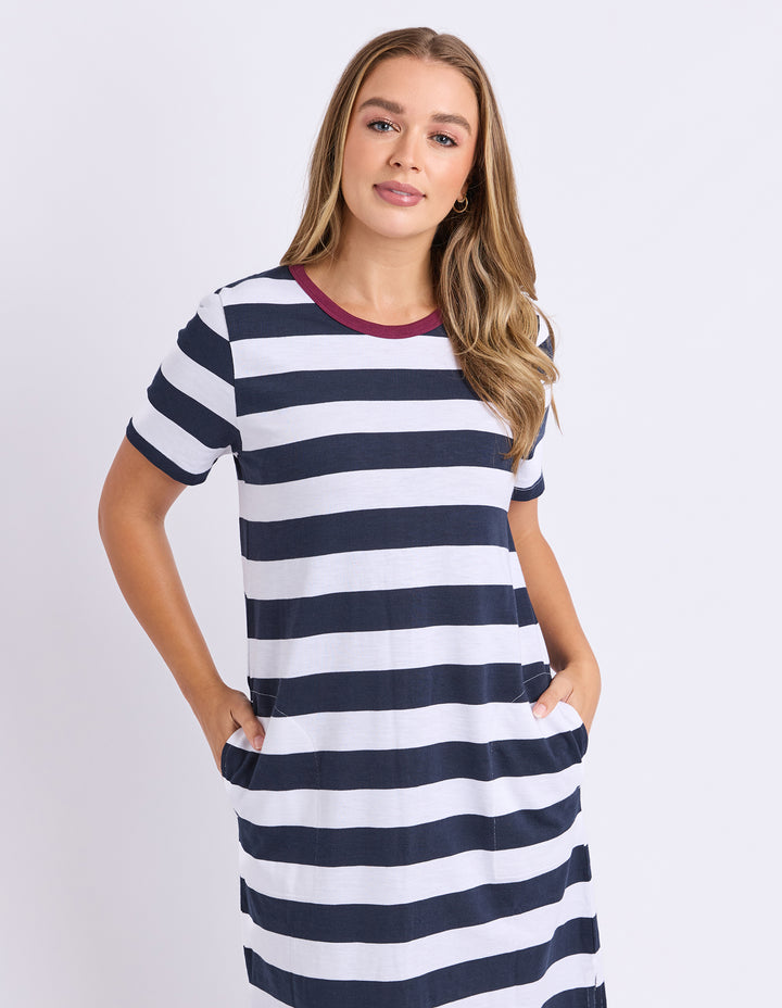 Foxwood Tallow Dress - Navy