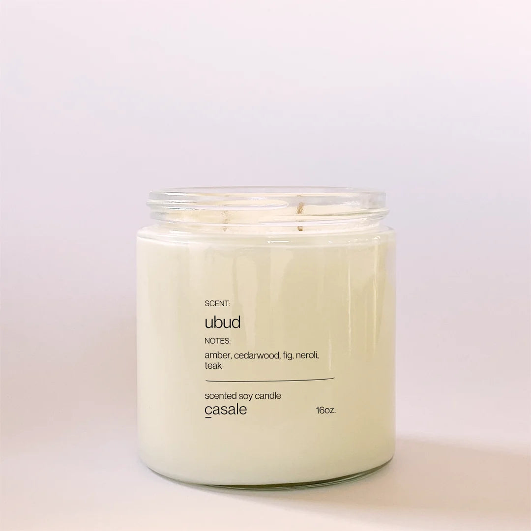 Ubud  Double Wicked Soy Candle (16oz / 453g)