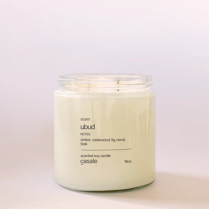 Ubud  Double Wicked Soy Candle (16oz / 453g)