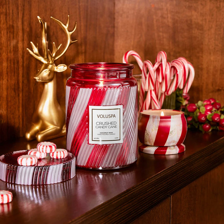 Crushed Candy Cane 100hr Candle
