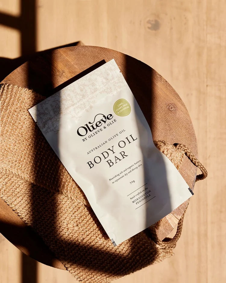 Body Oil Bar - 70g Lime