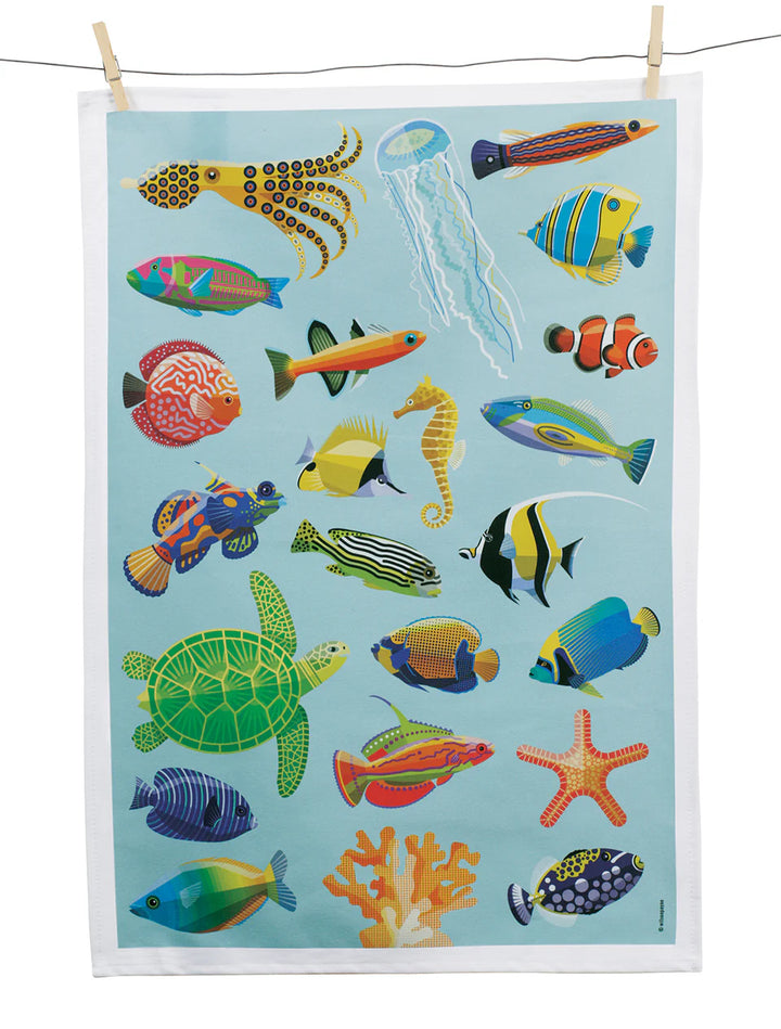 Great Tropical Wonders Tea Towel