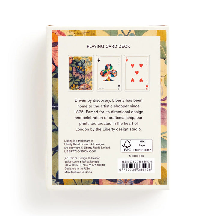 Liberty Archive Playing Card Deck Multi-Coloured