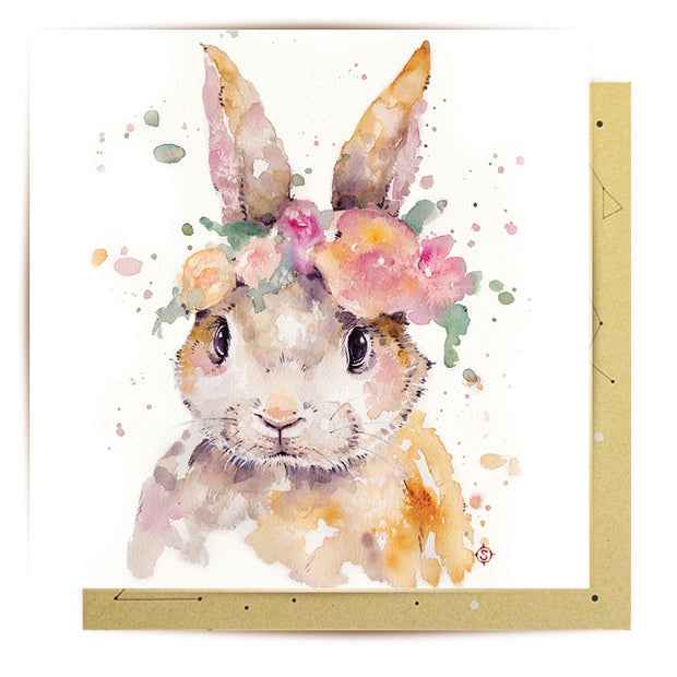 Pretty Bunny Greeting Card