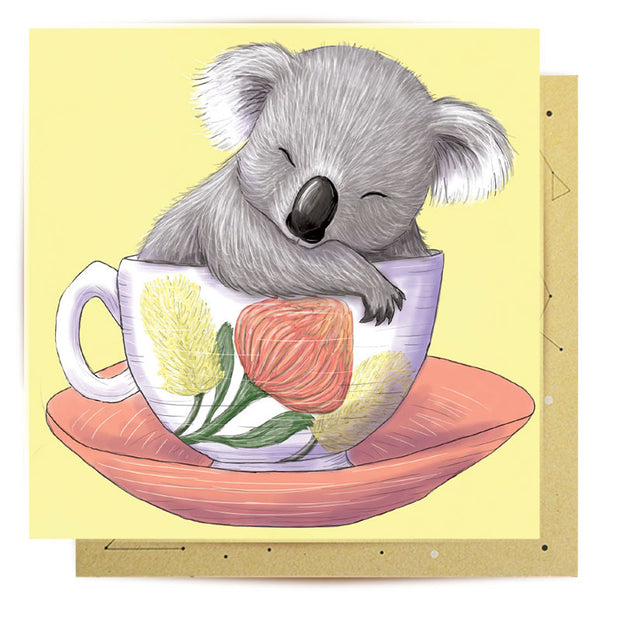 Mini Card - Baby Teacup Koala