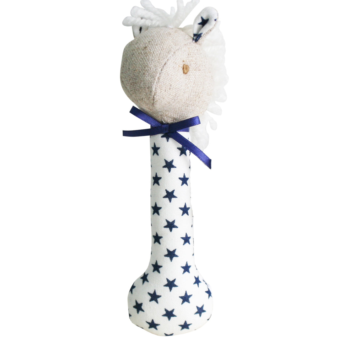 Horse Stick Rattle - Navy Star