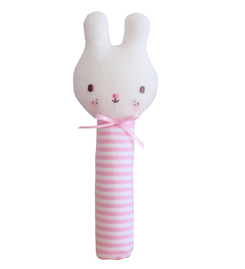 Baby Bunny Squeaker - Pink