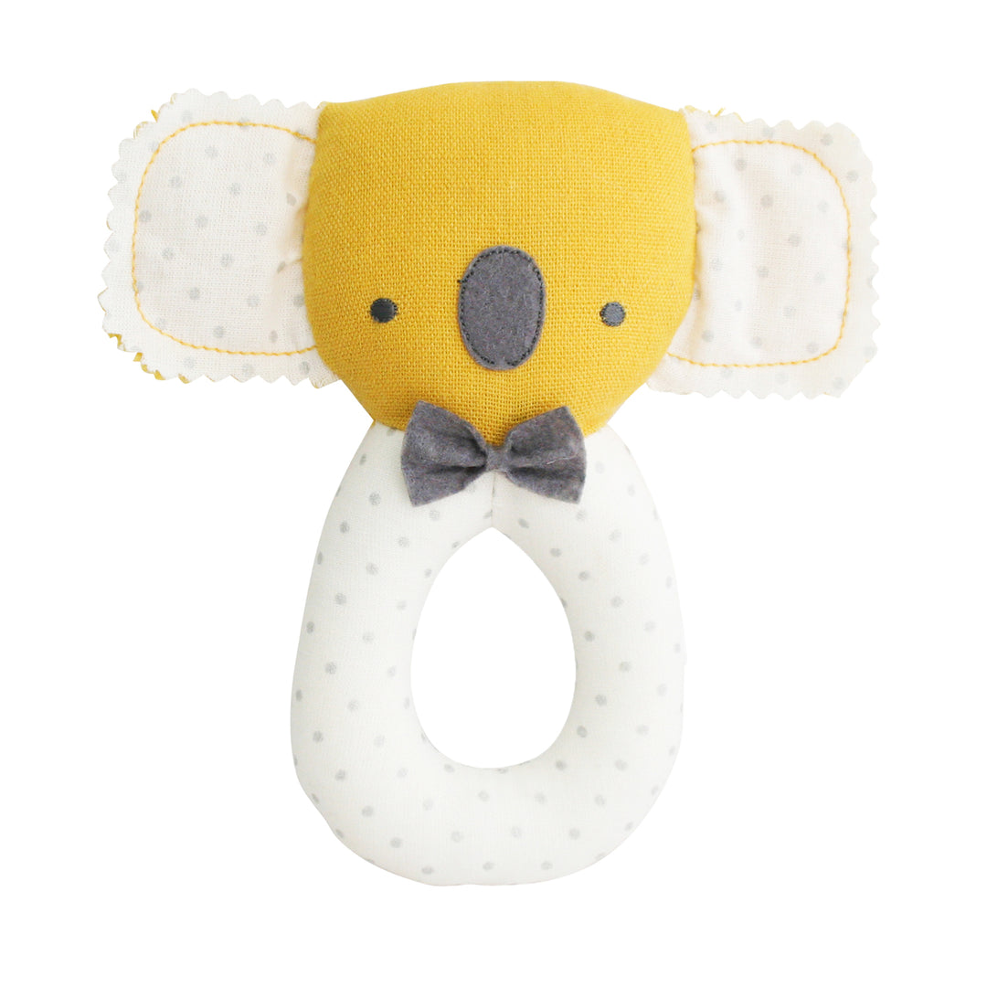 Baby Koala Grab Rattle - Butterscotch