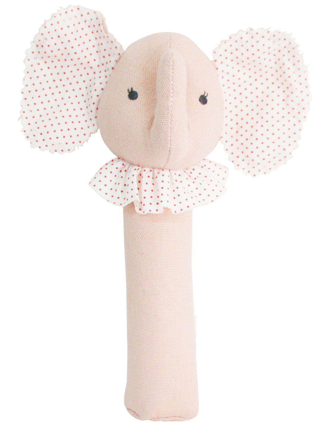 Alimrose Baby Elephant Squeaker Pink