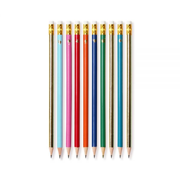 Alice Pleasance pencil set - Scattered Suite - Rainbow