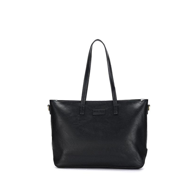 Camille 3 Piece Handbag Set - Black & White