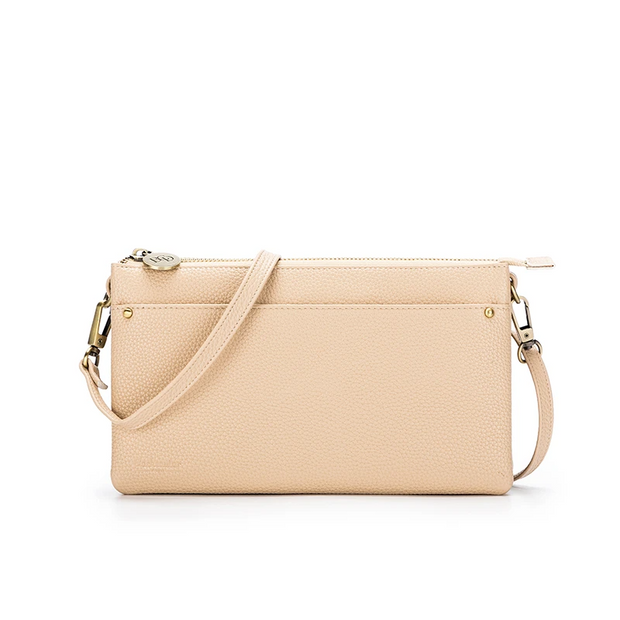 Millie Clutch/Crossbody Bag - Linen