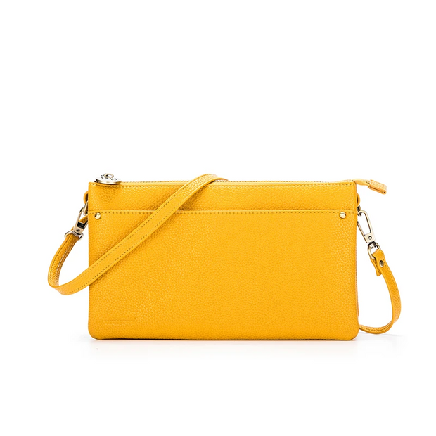 Millie Clutch/Crossbody Bag - Yellow