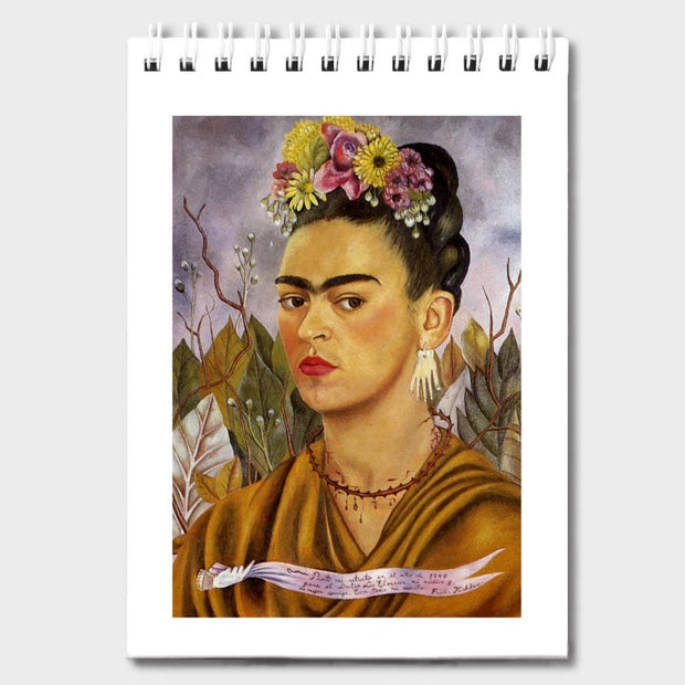 Frida Kahlo Notepad - Self-Portrait dedicated to Dr. Eloesser