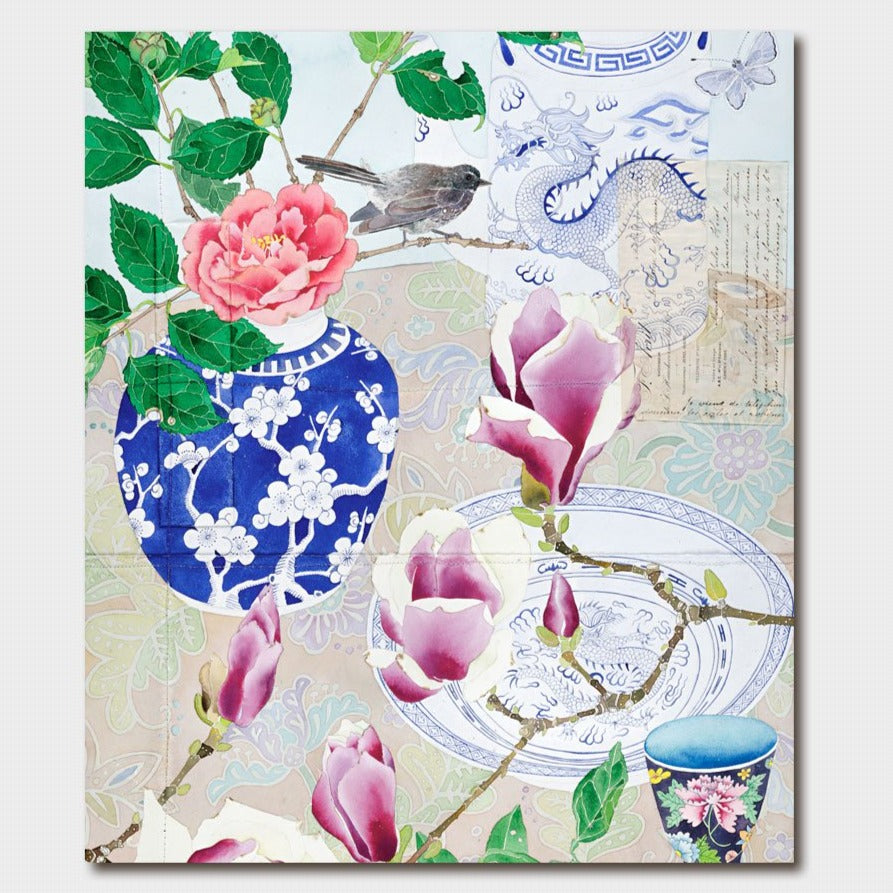 Gabby Malpas Winter Flowers Card