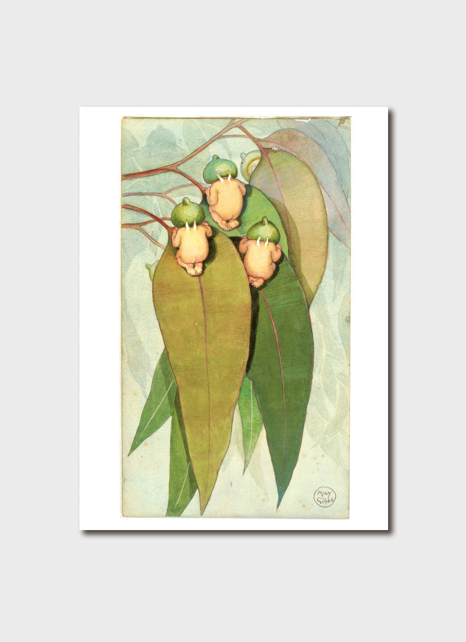May Gibbs Gumnut Babies Card