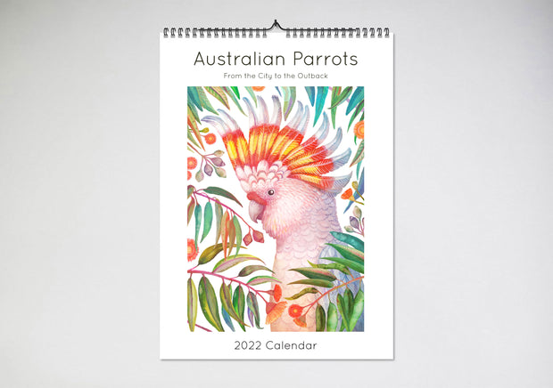 2022 Australian Parrots By Vlad Stankovic Wall Calender