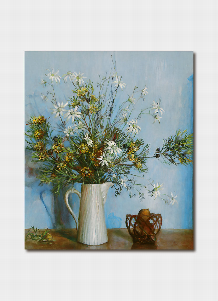 Margaret Olley Flannels and Wildflowers Card