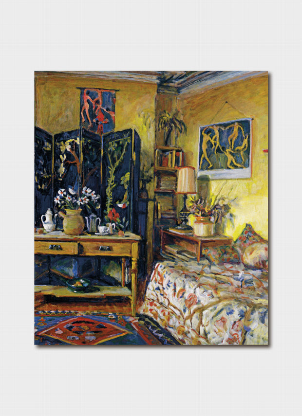 Margaret Olley Yellow Room With Screen I Card