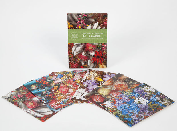 Australian Made Wildflowers Boxed Cards by Bell Art