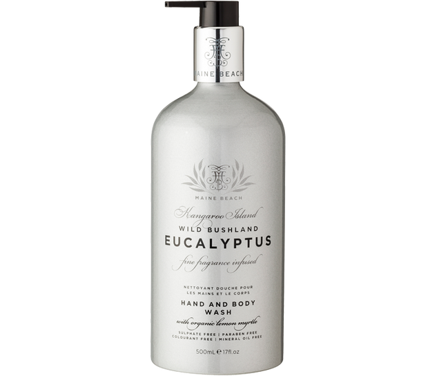 Eucalyptus Hand & Body Wash 500ml by Maine Beach