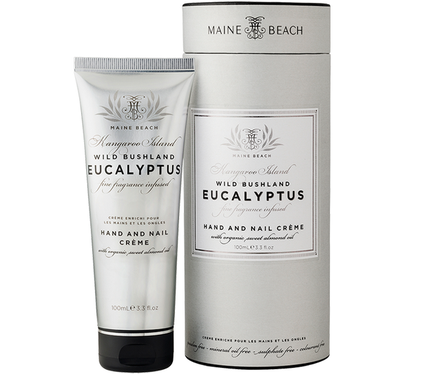 Eucalyptus Hand & Nail Crème 100ml by Maine Beach
