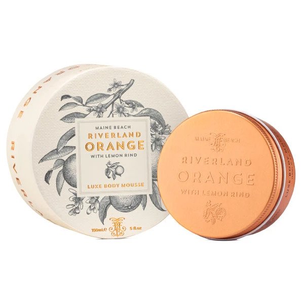 Maine Beach Riverland Orange (with Lemon Rind) Luxe Body Mousse 150ml