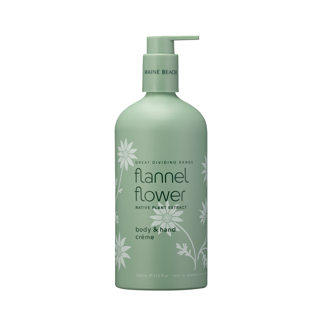 Maine Beach Flannel Flower 500ml Body & Hand Creme