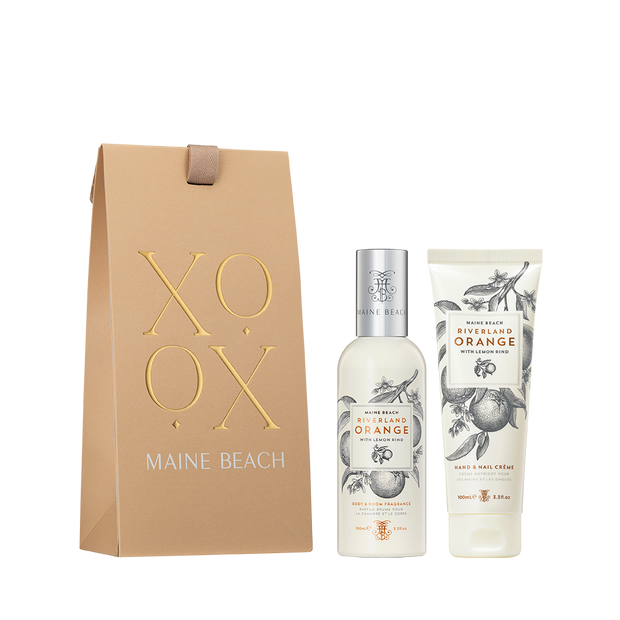 Maine Beach Riverland Orange XO Gift Set