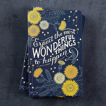 Expect The Most Wonderful Things To Happen - Write Now Journal