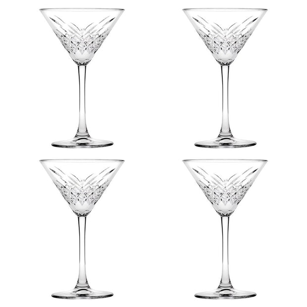 Pasabahce Timeless Martini Glasses Set of 4