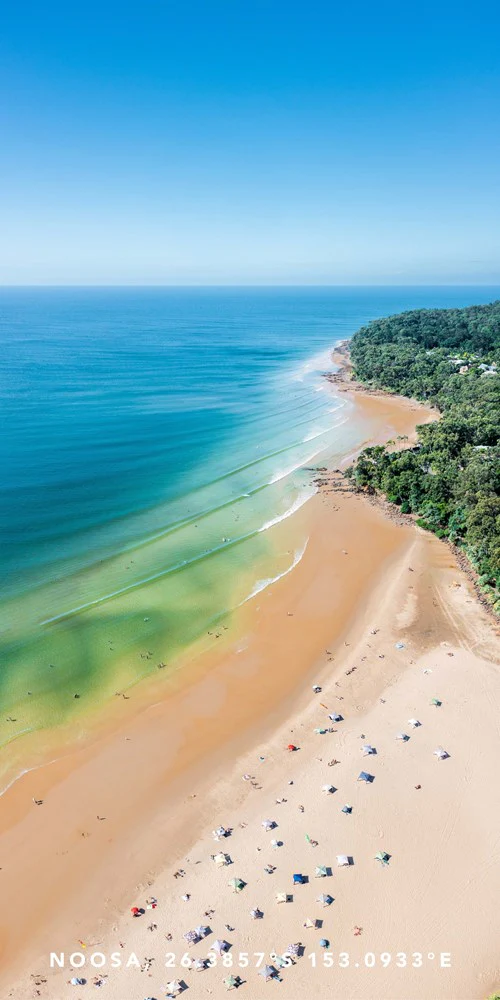 Destination Label Noosa Perfection Beach Towel