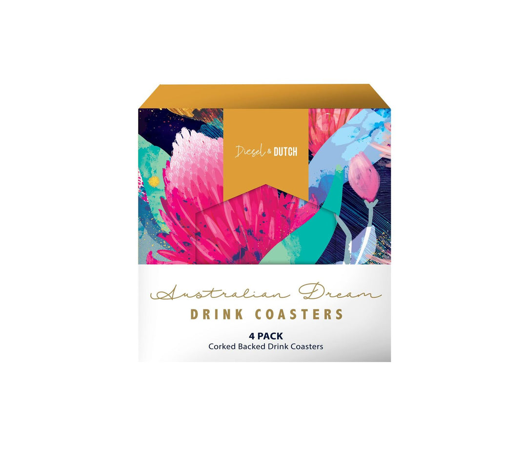 Australian Dream Drink Coaster - Set of 4