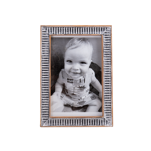 Carved Wood Photo Frame 4x6