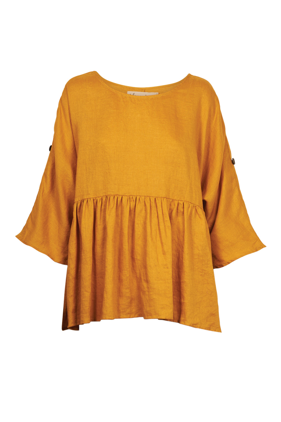 Isle of Mine Eve Top - Saffron