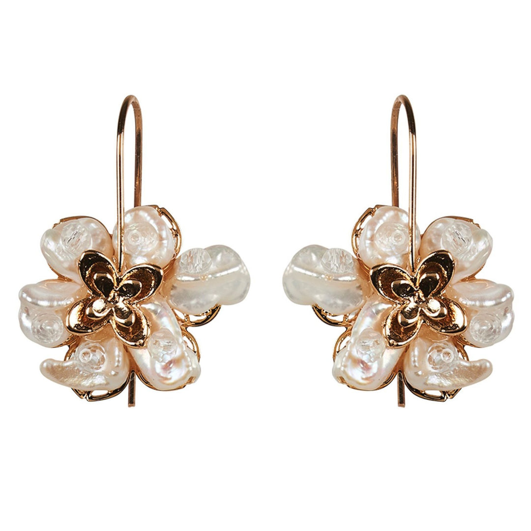 Heritage Earring - Pearl Cluster