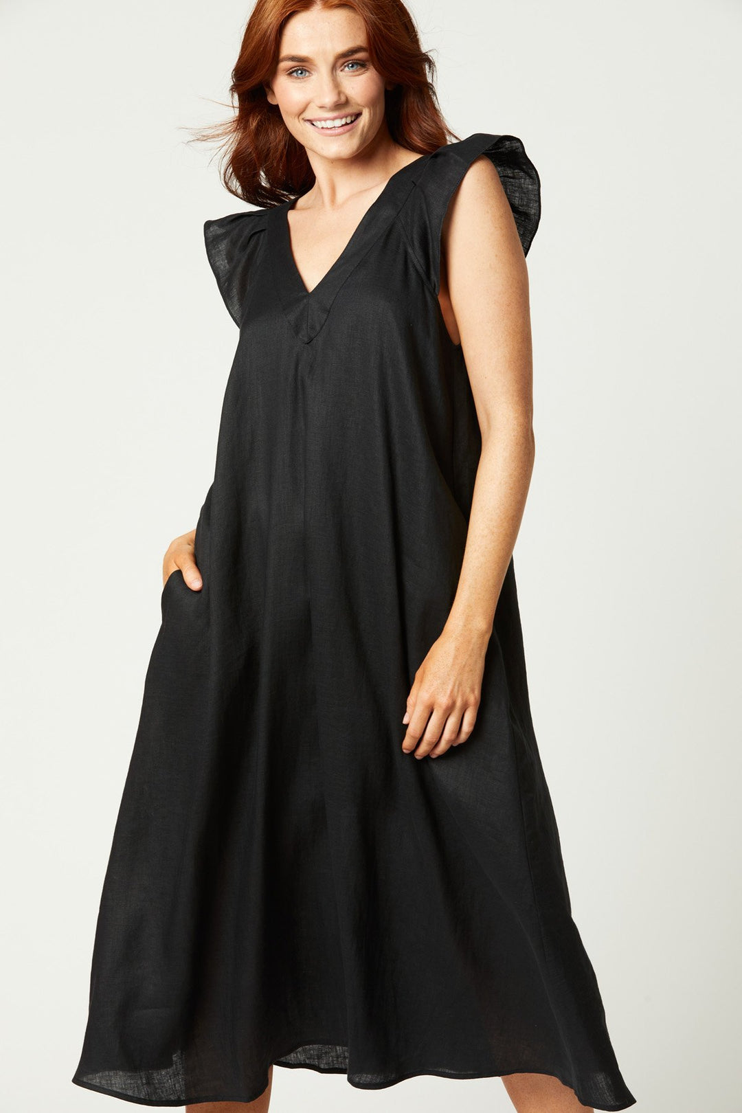 Eb & Ive Nala Maxi Dress - Ebony