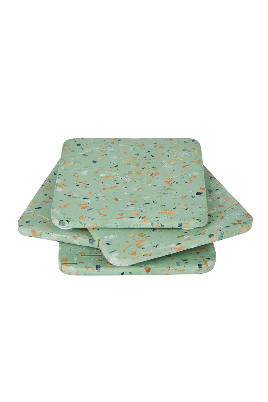 Eb & Ive Tribal Coaster Set - Sage