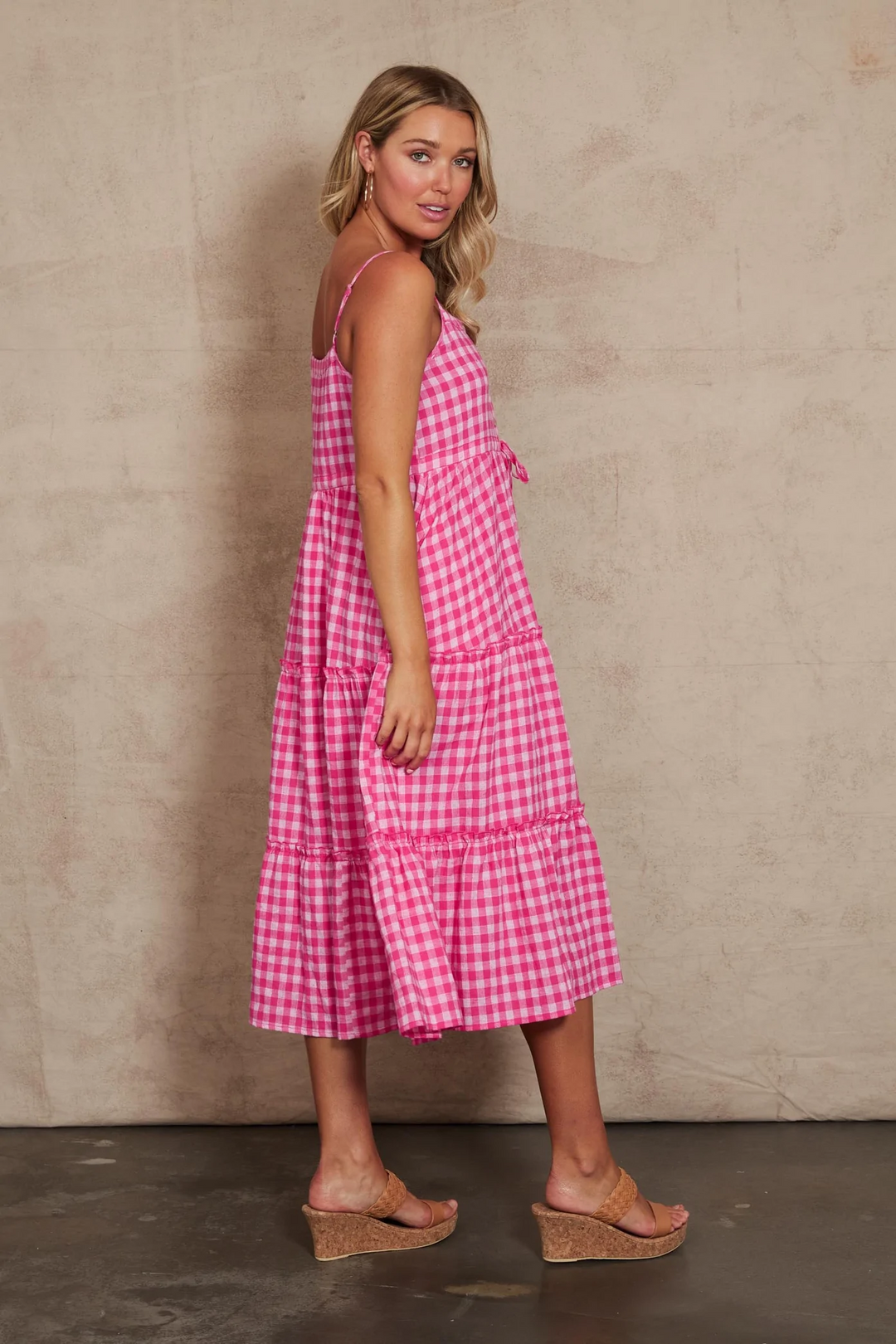 Eb & Ive Mimosa Tank Dress - Candy