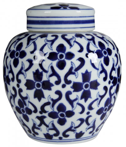 Blue & White Aline Jar