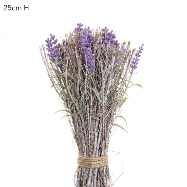 Artificial Lavender Bundle - Blue - 28cm