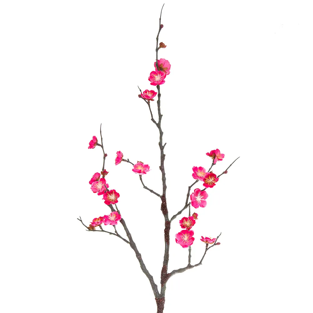 Plum Blossom Spray - Dark Pink