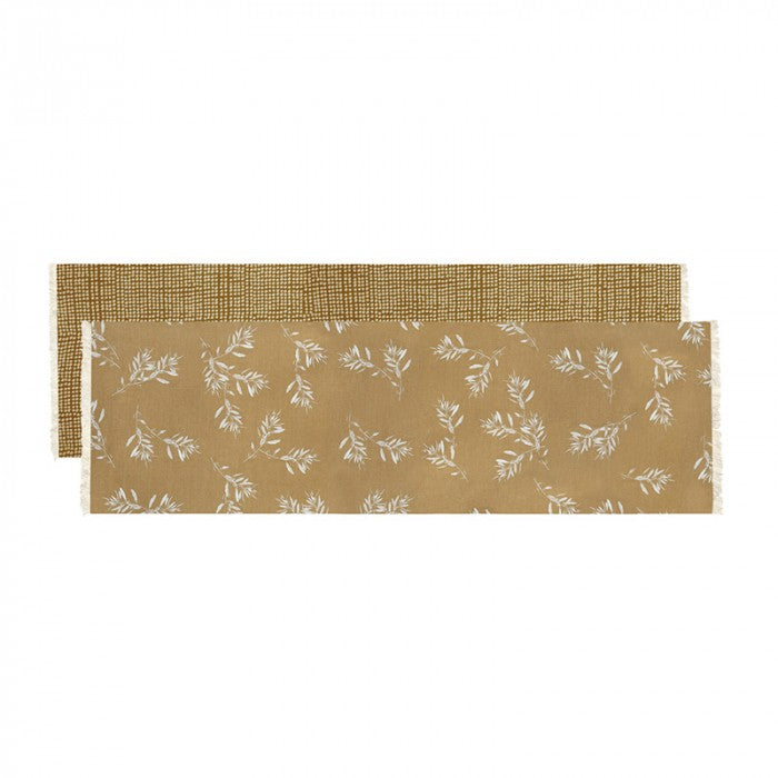 Olive Grove & Cotswold Table Runner - Mustard