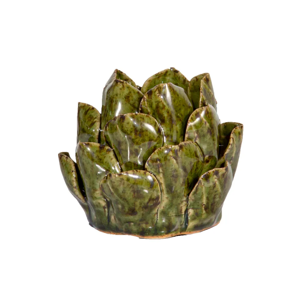 Small Lena Green Tealight